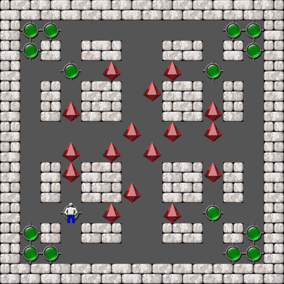 Сокобан Brian Kents Sokoban2Ks Sokoban2K уровень 34